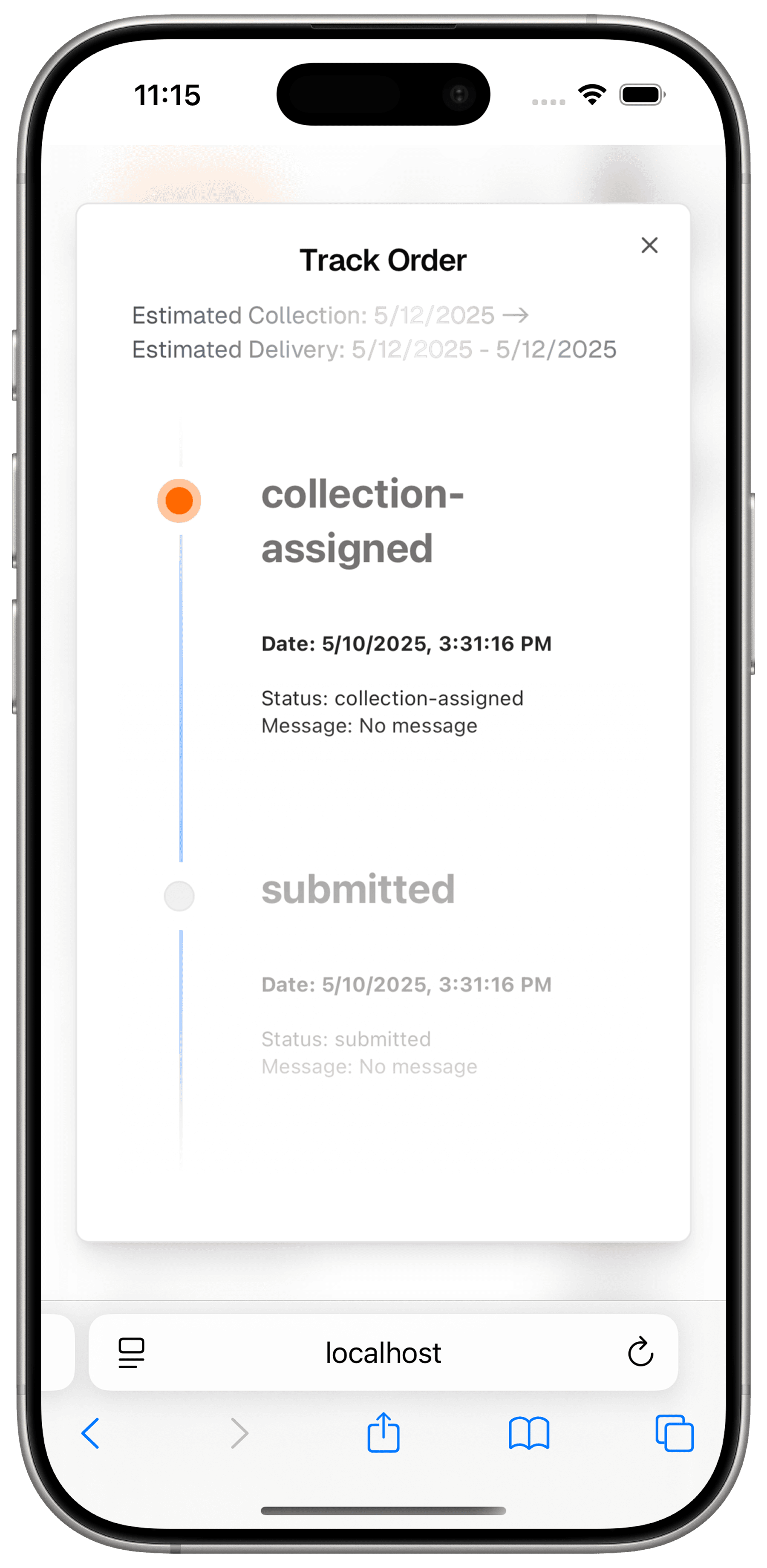 Cerqle Order Tracking