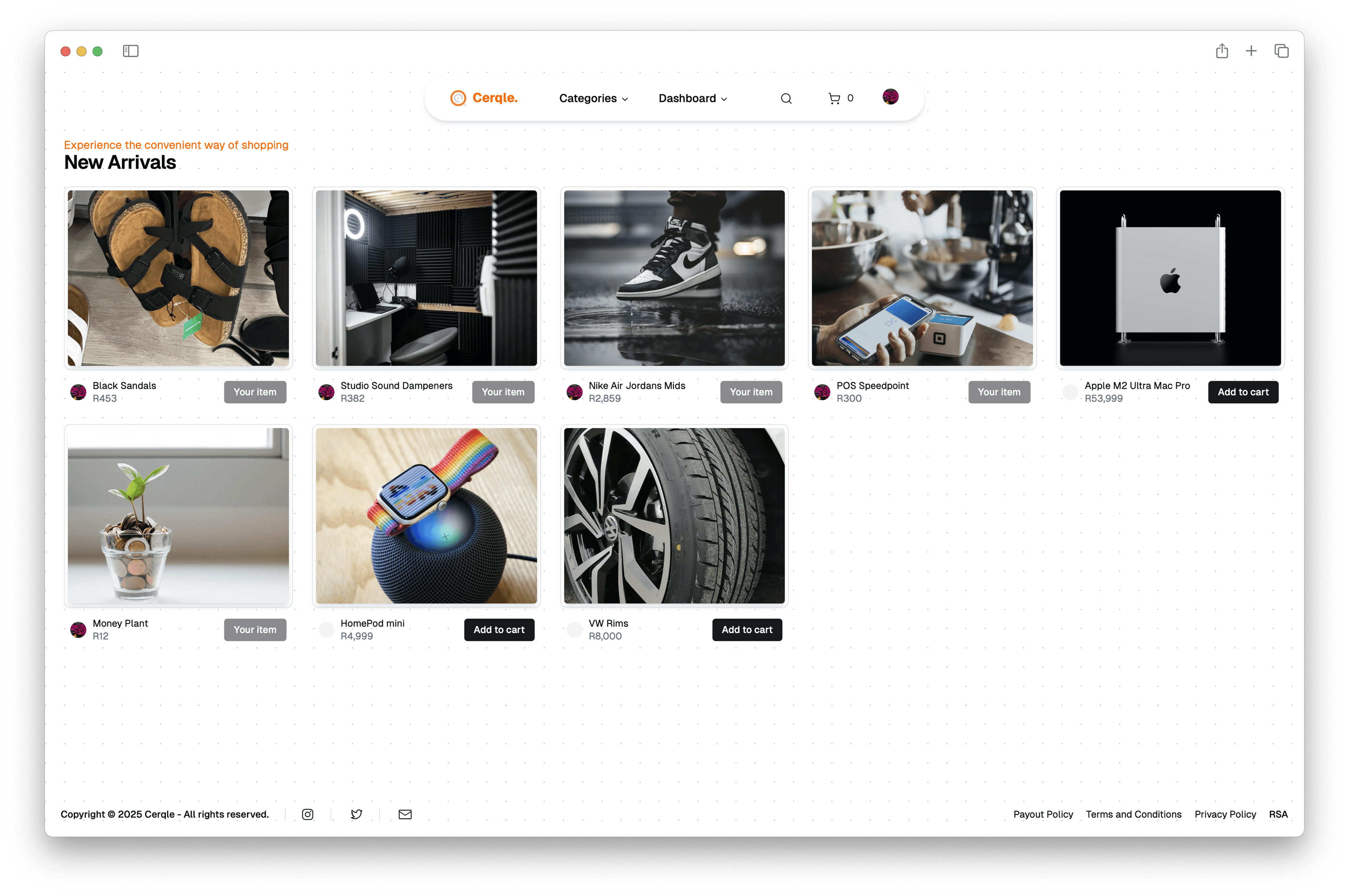 Cerqle Shop